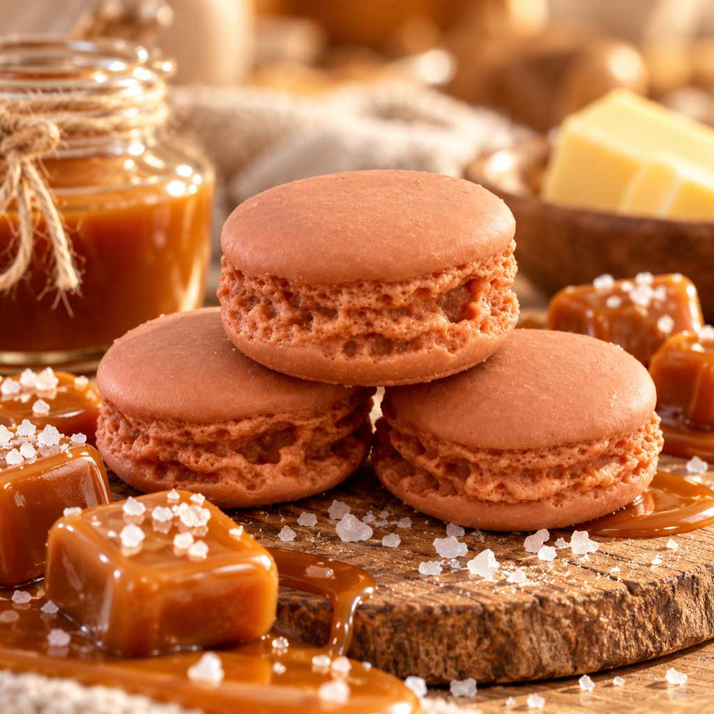 Savon Macaron - Caramel Beurre Salé
