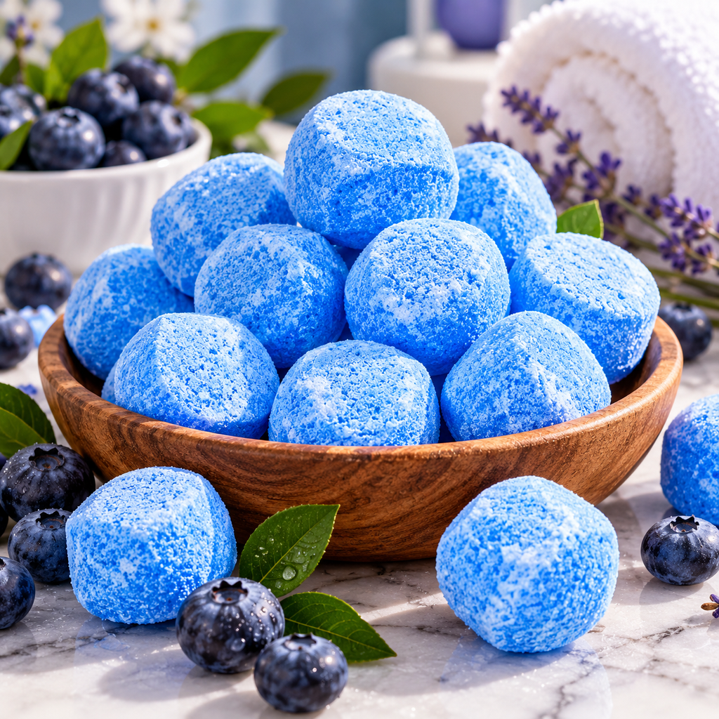 Mini Boule De Bain - Myrtille