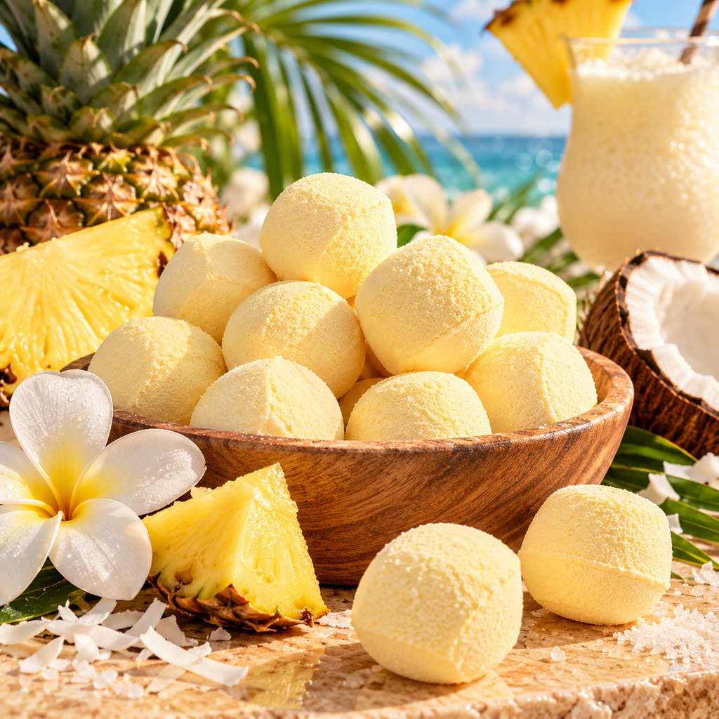 Mini Boule De Bain - Monoï