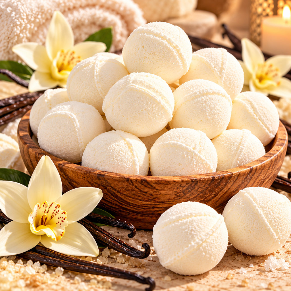 Mini Boule De Bain - Vanille