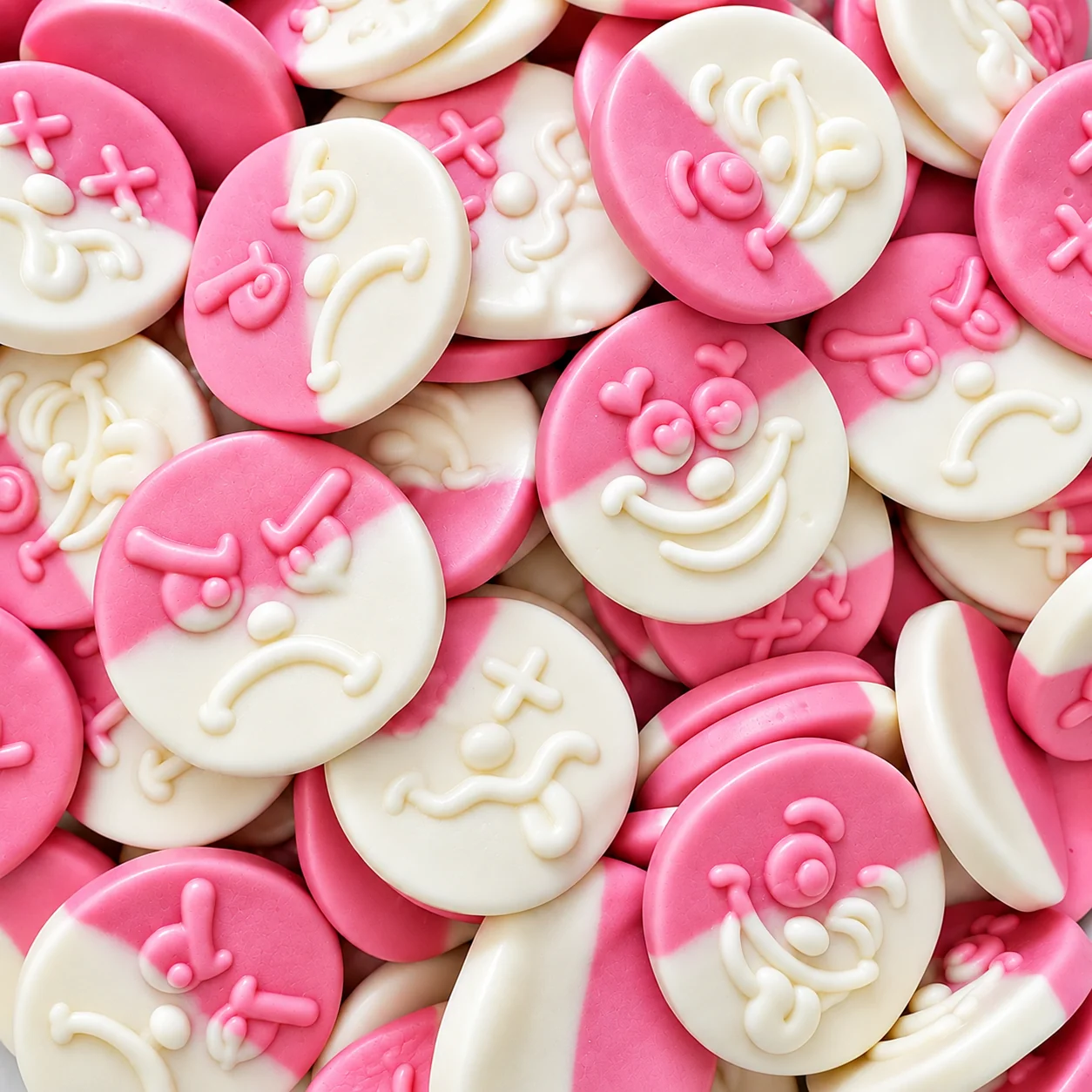 Smiley Lisse Vanille Framboise - 100g