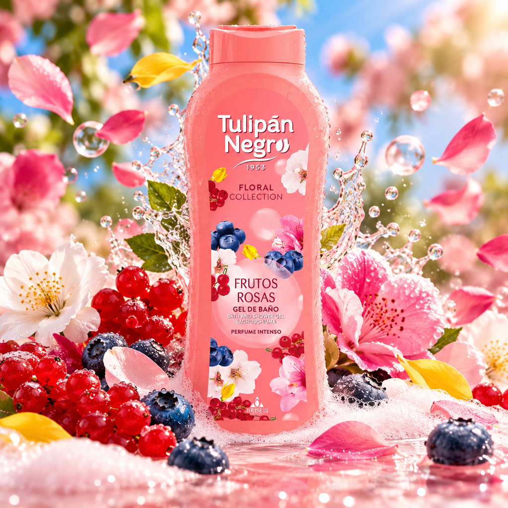 Gel Douche - Baies Roses