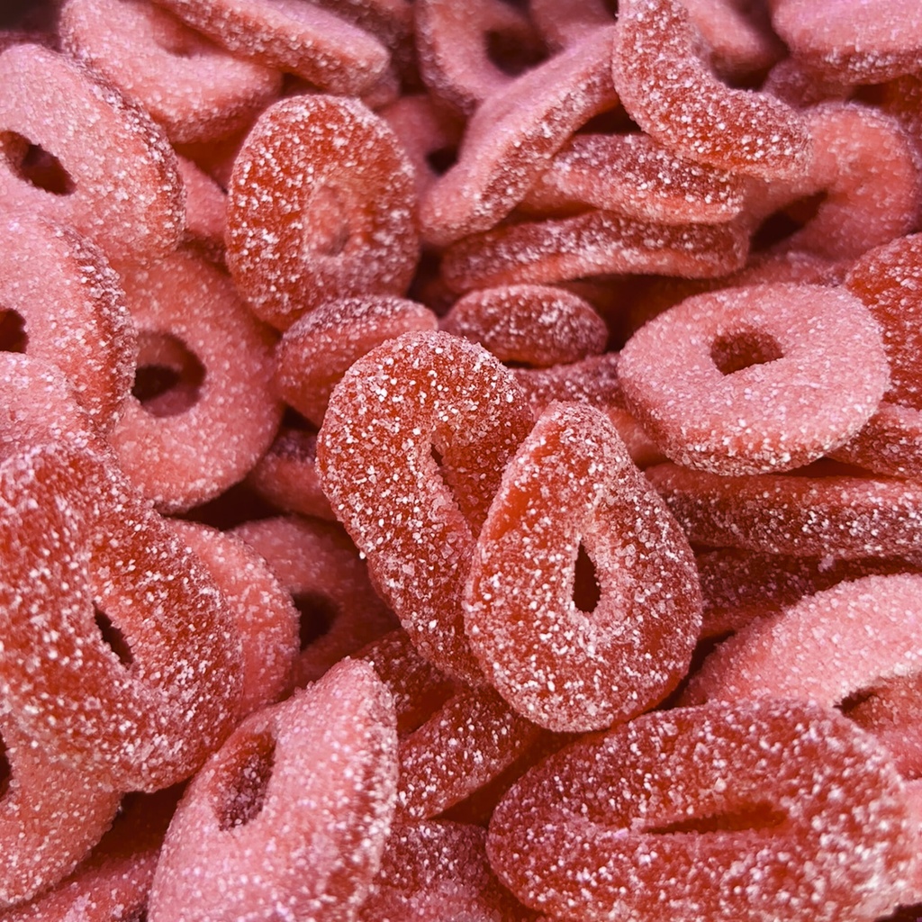Anneaux Fraise - 100g